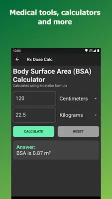 Pediatric Dose Calculator android App screenshot 0